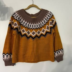 Mustard Express Sweater
